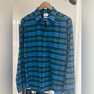 Faherty flannel button down